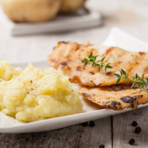 Pollo a la Plancha con Pure